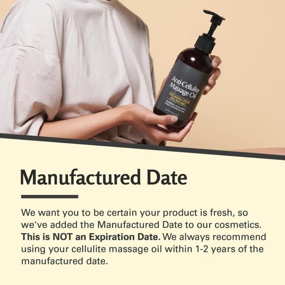 Anti-Cellulite Massage Oil | Reveal Your Skin Without Limits